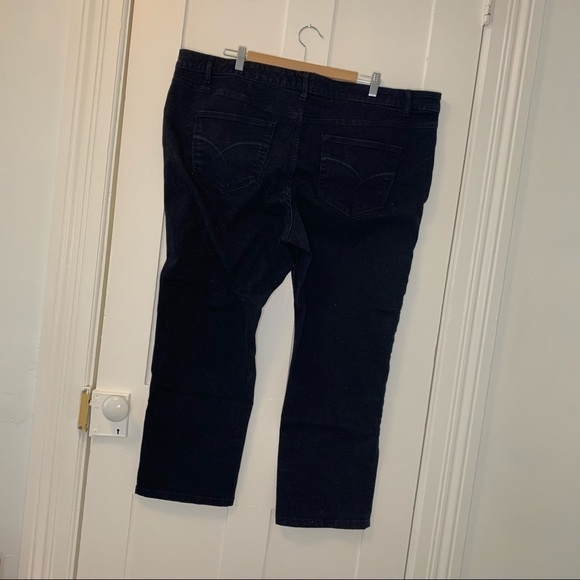 Black Straight Jeans - Picture 3 of 4